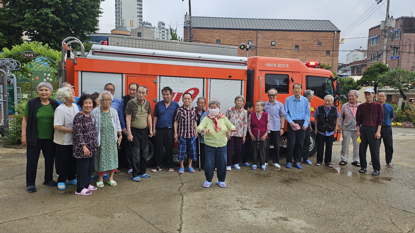 25/6 금천소방서와 함께하는 소방안전교육 및 모의 대피 훈련
